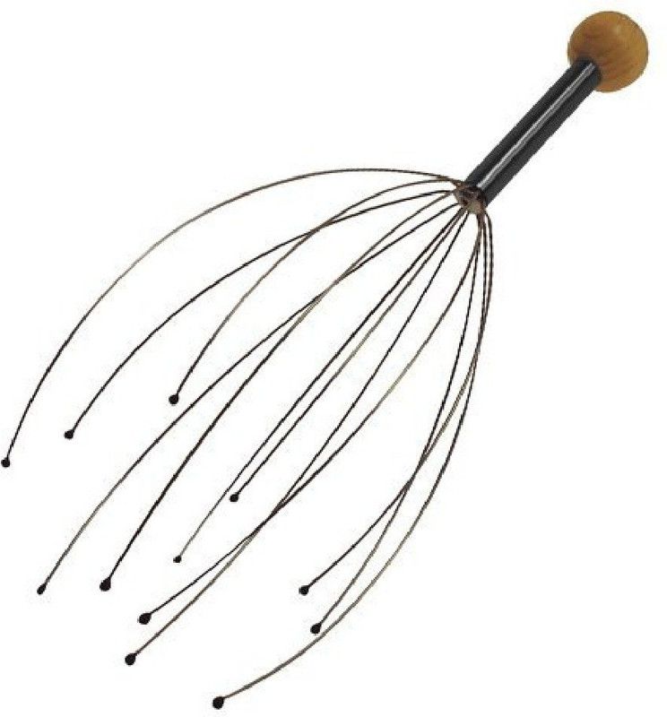CRIYALE Head Neck Scalp Massager For Adults And Baby Hand Held Multipurpose Relaxer Head Neck Scalp Massager (Pack of 1) Massager  (Multicolor)