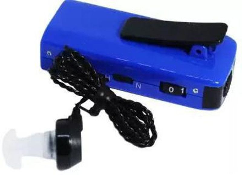 VHS Hearing Aid Machiner- Pocket Model Axon F-22 Pocket Model Hearing Aid  (Blue)