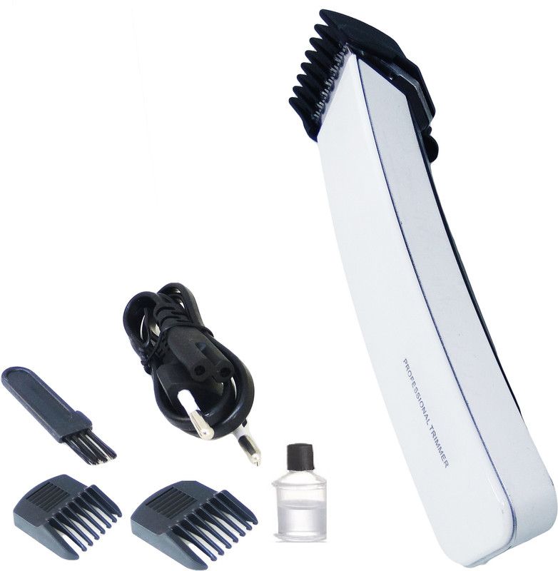 Profiline Best Smart Pro Hair & Beard Styles Trimmer 45 min Runtime 4 Length Settings  (White)