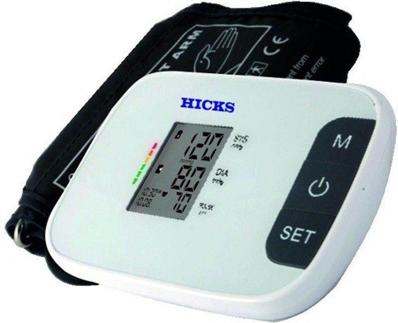 Hicks DIGITAL BLOOD PRESSURE MONITOR N 810 Bp Monitor  (White)
