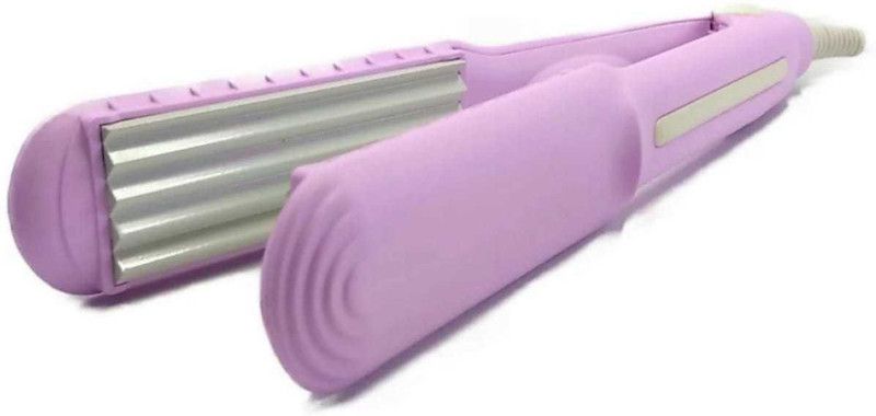 TOLERANCE 8006RT MINI Hair Crimping Styler Machine for Volumnious Hair Hair Styler  (Pink, White)