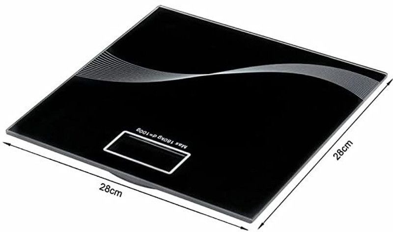 KASHUJ Personal Human Body Weighing Scale Weighing Scale  (Black)