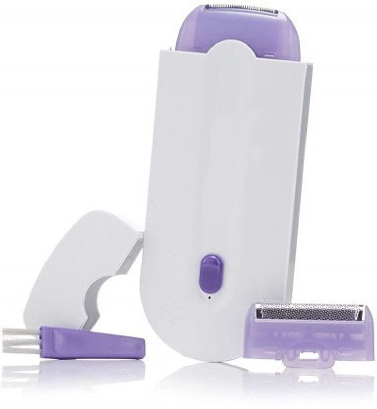 SR Online Finishing Touch Women's Painless Hair Remover Instant&Pain Free Laser Sensor Light Shaver Trimmer for Women Cordless Trimmer Runtime Trimmer for Men & Women Runtime: 200 min Body Groomer for Men & Women  (Multicolor)