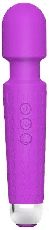 MUSLEK Handheld Wand Massager Vibrator M159 Personal Body Wand Massager Vibrator Mini Handheld Rechargeable Waterproof M159 Massager  (Purple)