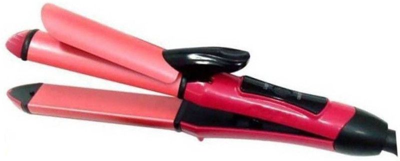 BIZHIVE HAIR STRAIGHTENER (2 in 1 Hair Styler- Hair Curler & Straightener ) HAIRSTRAIGHTENER Hair Straightener  (Multicolor)