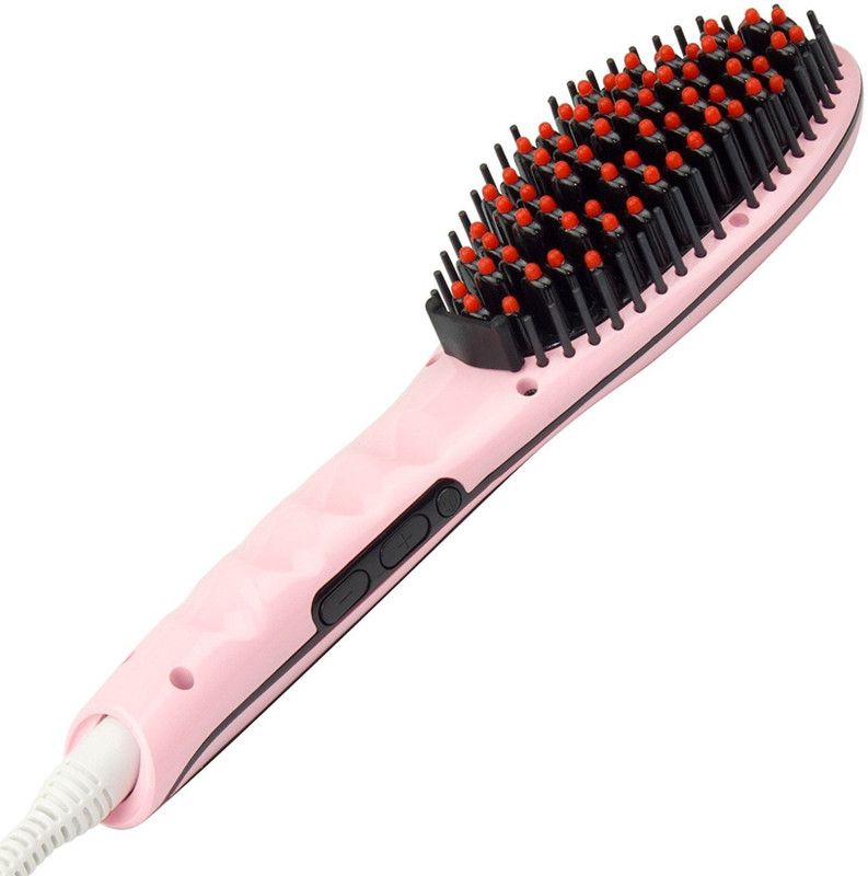 Osilor Premium Quality BP17 Premium Quality Fast Hair Straightener BP17 Hair Straightener  (Pink)