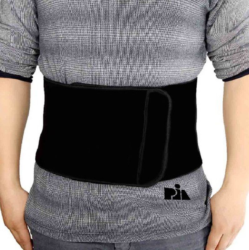 Pia International Unisex Magnetic Neoprene Slimming Belt  (Black)