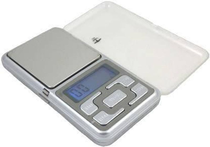 Zemlite Digital Pocket Weight Scale for Jewellery , Gold, Silver, Platinum Weighing Mini Machine with Auto Calibration, Tare Full Capacity, Operational Temp 10-30 Degree (200/0.01 g) Weighing Scale  (Silver)