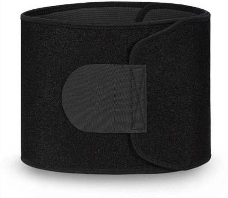 RBS New Heavy Quality (FREE SIZE) Sweat Fat Burner Belly Tummy Waist fat loss Slimming Belt  (Black)