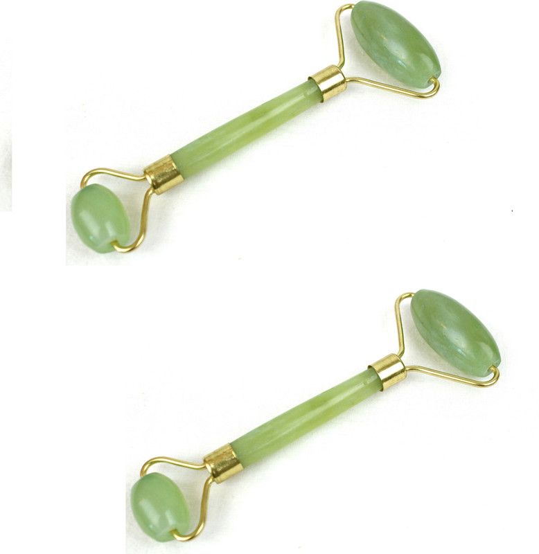 Osking Jade Roller for Face Green Massager  (Green)