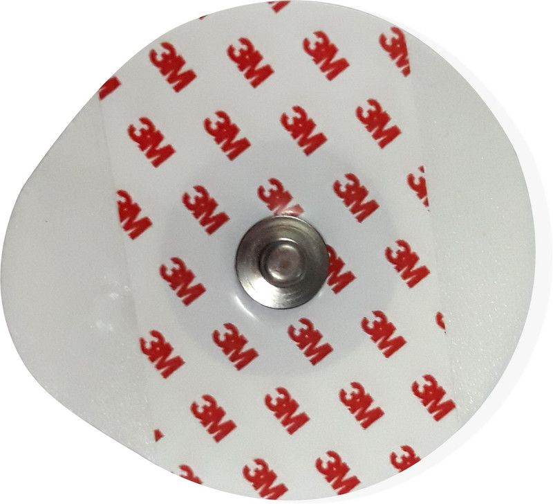 3M Monitoring Electrode with Foam Backing Monitoring Electrode Electrotherapy Device  (100 pcs/Bag (Oval shaped))