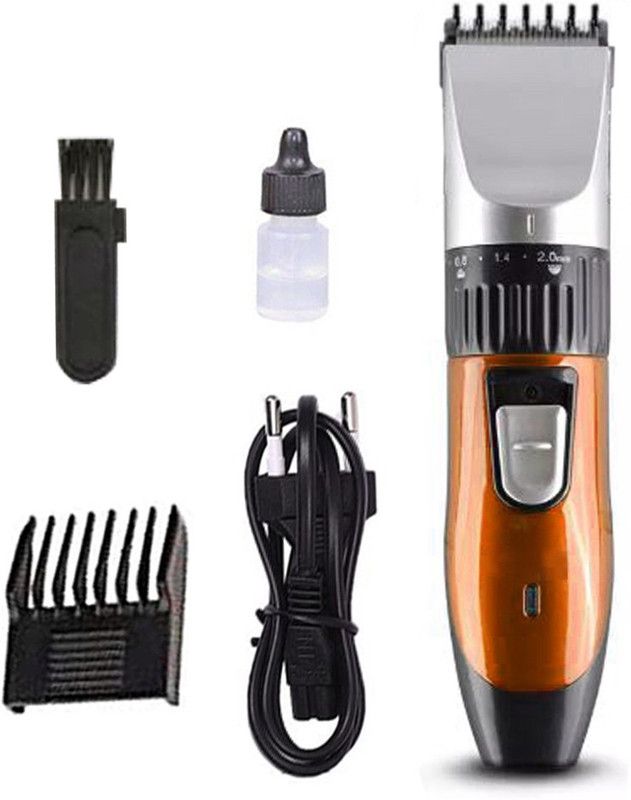 UGJK Professional Hair Trimmer Beard Hair Clipper Powerful Rechargeable Electric Cordless Hair Shaver Runtime: 180 min Trimmer for Men & Women (Multicolor) Trimmer 180 min Runtime 4 Length Settings  (Multicolor)