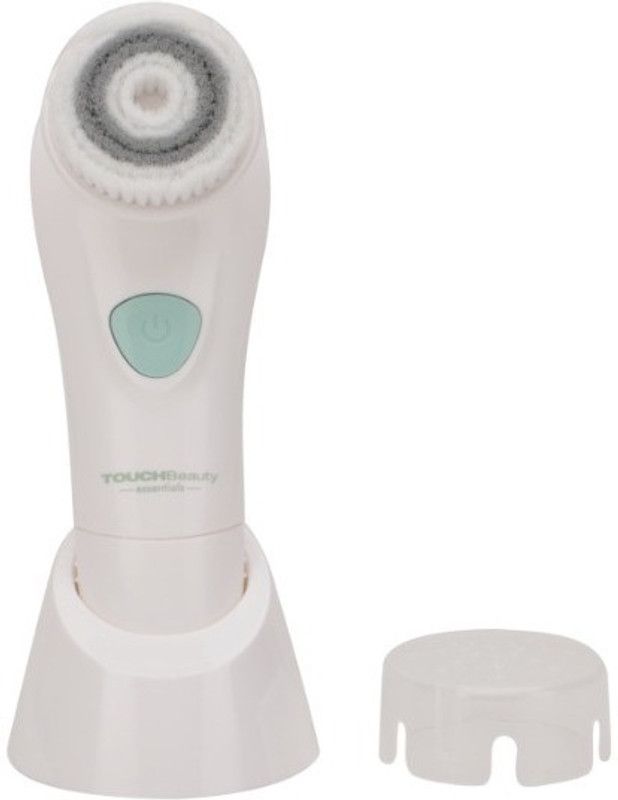 touchbeauty Essentials TB-1487 Facial Brush | Facial Cleansing Brush Fr Deep Cleaning | Waterproof Electric Face Scrubber | Gentle Exfoliation | Removes Blackheads Facial Cleanser System & Brush
