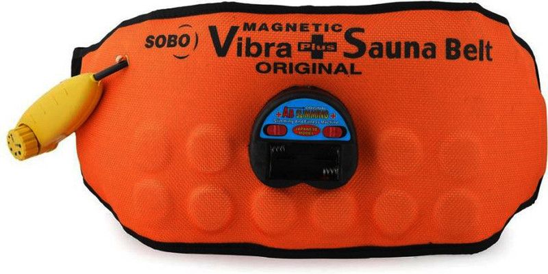 RBS New Quality Heavy Moter (XL SIZE) 3 IN 1 Sauna Slim Belt Vibrating Magnetic Slimming Belt  (Orange)