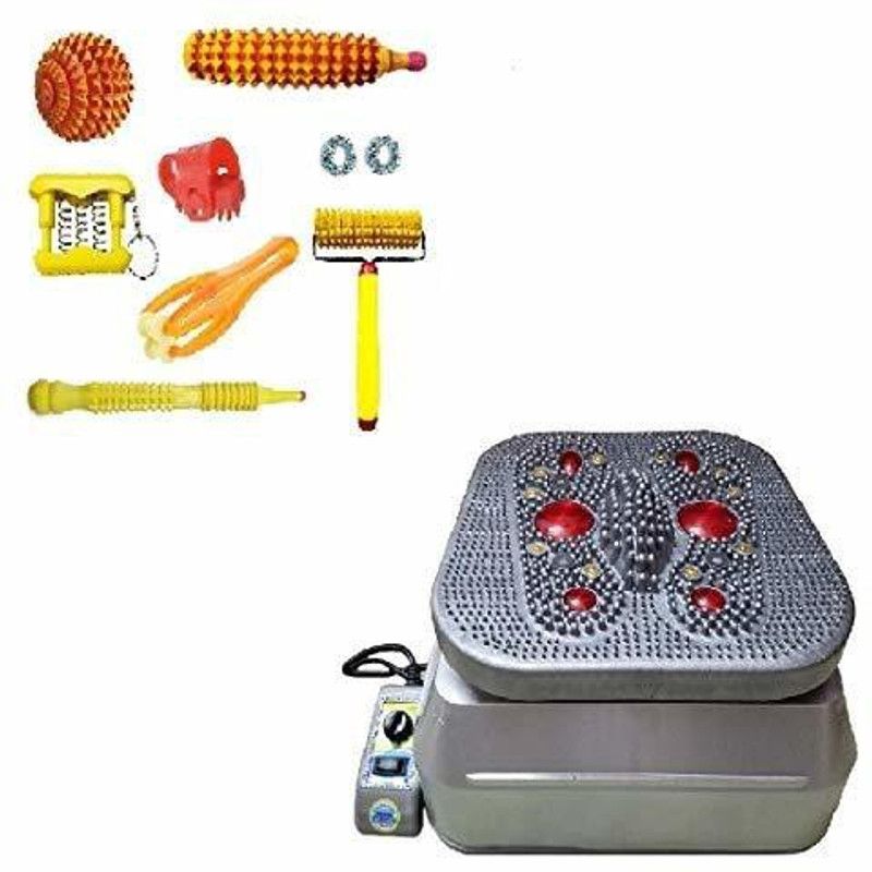 GHK H48 Combo Deluxe Oxygen Blood Circulation Machine BCM Massager with Acupressure Accessories Massager  (Multicolor)