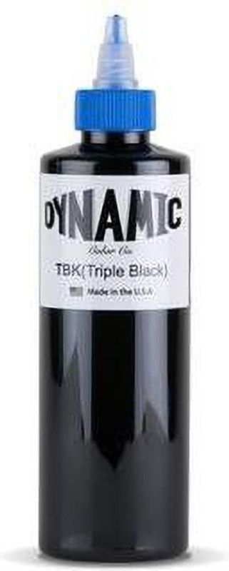 DYNAMIC Triple TBK Black Tattoo Ink 8oz (240 ml) Tattoo Ink  (Black 240 ml)