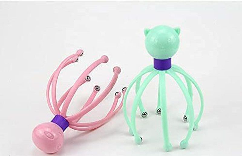 Skylight 45678LJKH Pack Of 2 Claw Massager Body Massager Octopus Head Scalp Neck Equipment Massager  (Multicolor)