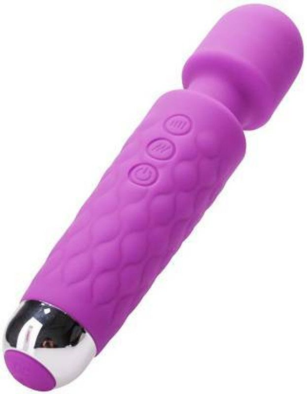 MUSLEK Handheld Wand Massager Vibrator M148 Personal Body Wand Massager Vibrator Mini Handheld Rechargeable Waterproof M148 Massager  (Pink)