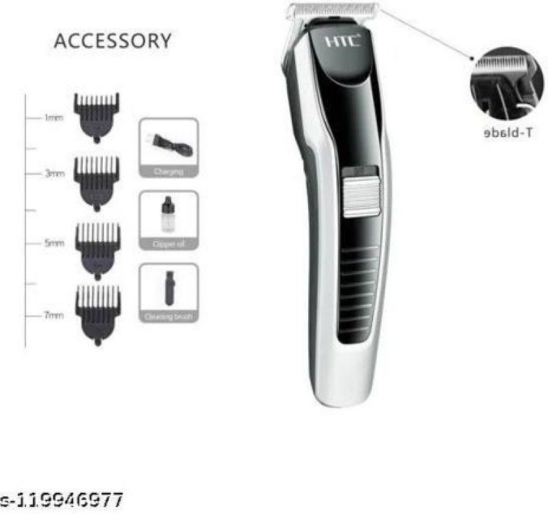 Zeus Volt stainless steel sharp blade beard shaver upto length 0.5 to 7mm Runtime: 90 min Trimmer for Men & Women  (Black)
