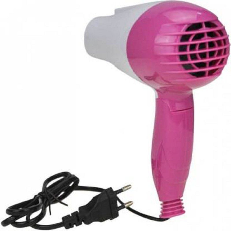 MADSWAS Foldable Hair Dryer -37 Electric Hair Style Premium Quality Hair Dryer NV-1290 Hair Dryer  (1000 W, Multicolor)