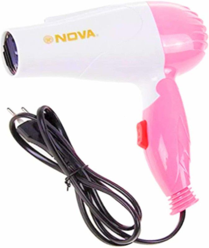 Bunshop Hair Dryer For Men and Women 1000W, Pink Hair Dryer  (1000 W, Pink)