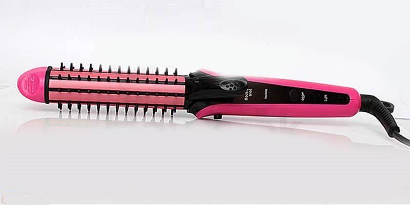 Moonlight 8890 Hair Straightener for women Easy to Carry Hair Straightener  (Pink)