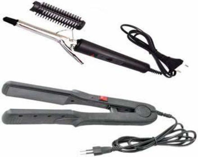 WILLA PACK OF COMBO NHC 522 STRAIGHTENER WITH 471B CURLER Personal Care Appliance Combo  (Hair Straightener, Hair Curler)