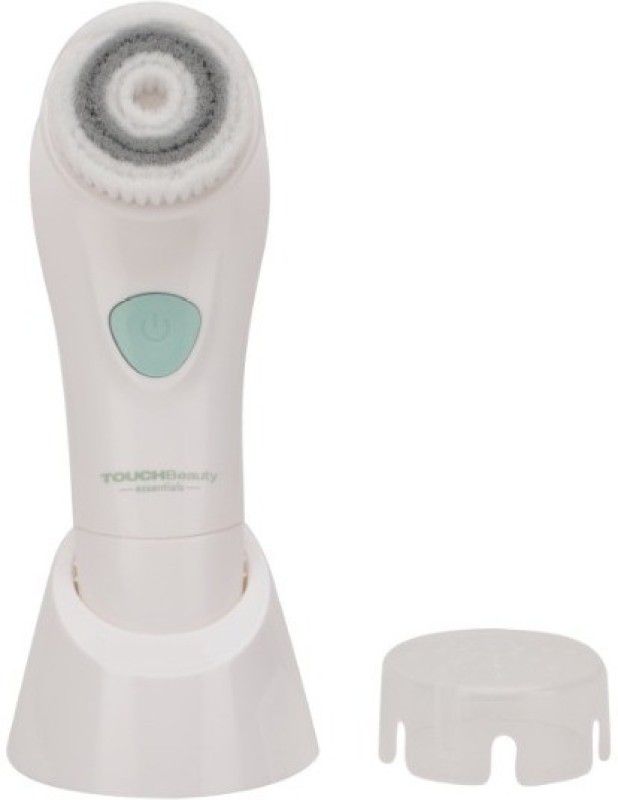 touchbeauty Essentials TB-1487 Facial Brush | Facial Cleansing Brush Fr Deep Cleaning | Waterproof Electric Face Scrubber | Gentle Exfoliation | Removes Blackheads Facial Cleanser System & Brush
