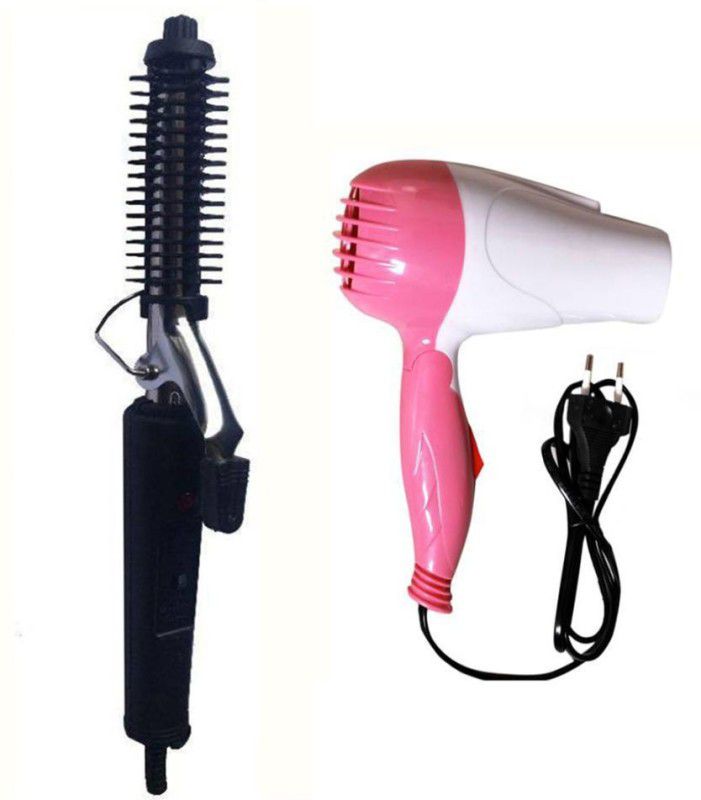 POCKETFRIENDIES HAIR CURLING AND 1290 DRYER Personal Care Appliance Combo  (Hair Dryer, Hair Curler)