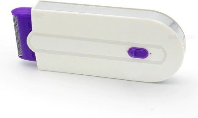 SR Online Finishing Touch Wireless Rechargeble Instant And Pain Free Hair Remover Trimmer For Men & Women Runtime: 200 min Body Groomer for Men & Women  (White, Purple)