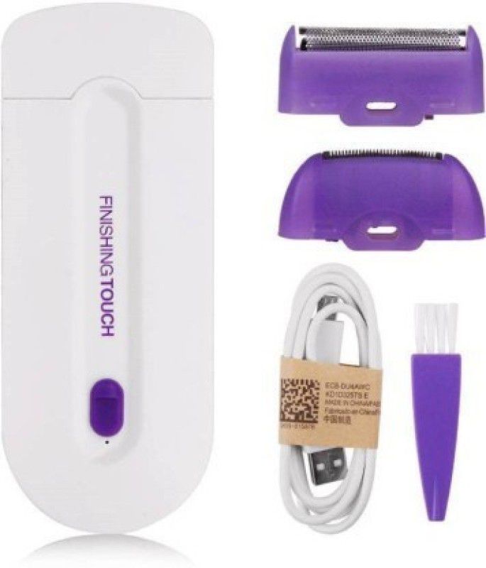 SR Online Finishing Touch Runtime Trimmer for Men & Women Runtime: 200 min Body Groomer for Men & Women  (White, Purple)