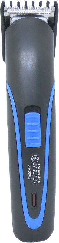 Profiline JYsuper-8802Blue Cordless Beard Trimmer Rechargeable Body Groomer 45 min Runtime 4 Length Settings  (Multicolor)