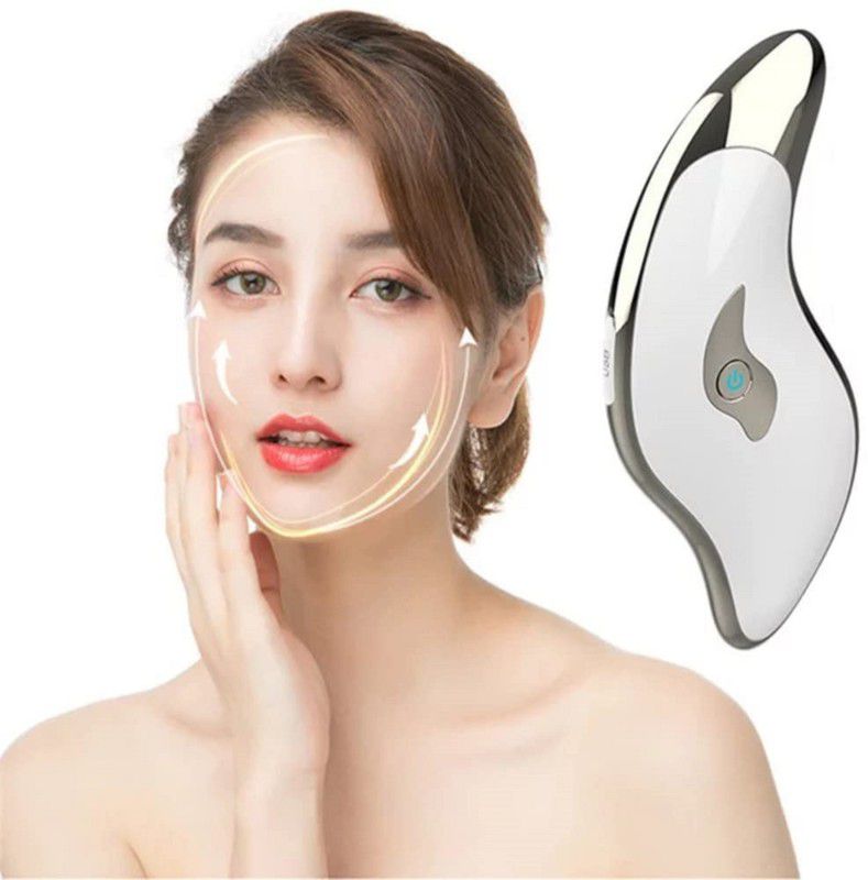 WBC Worldbeautycare Gua sha Device, Gua Sha Stone with Heat & Vibration, Face Massager Facial Cleanser System & Brush