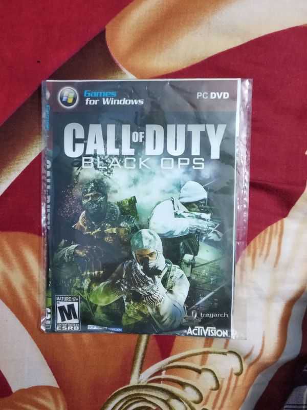 Call of duty black ops dvd
