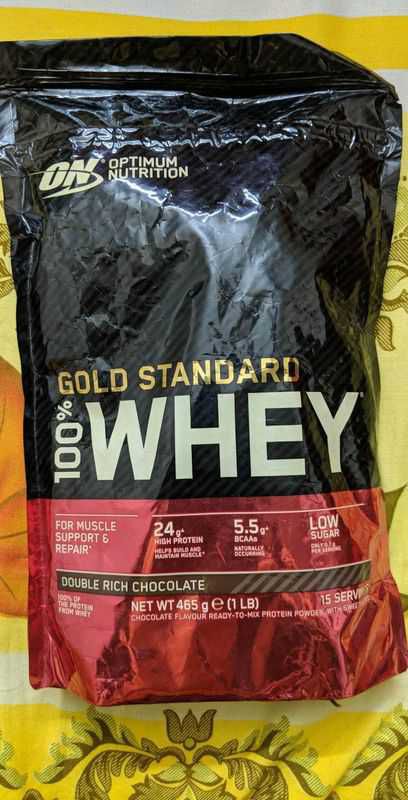 Whey gold protein shake standard 100% original product