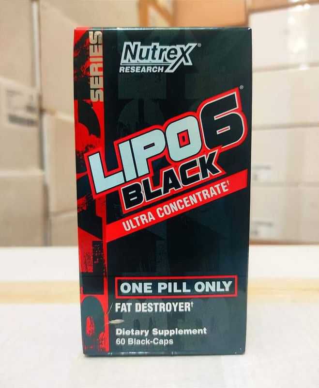 Lipo 6 Black Ultra Concentrate - 60 Capsules