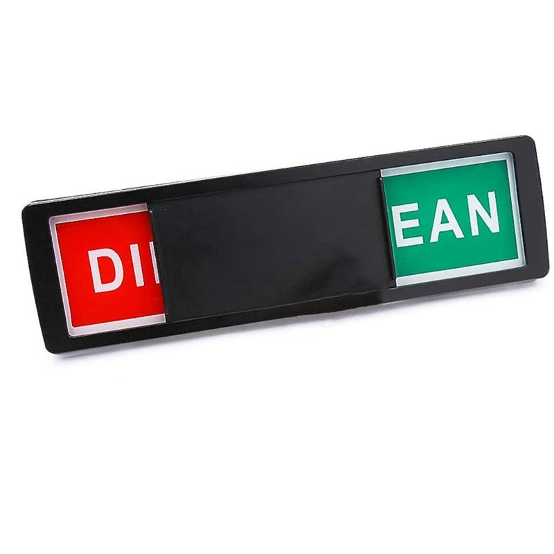 Clean Dirty Dishwasher Magnet - Easy to Read Non-Scratch Magnetic Indicator Sign Kitchen Organization and Storage