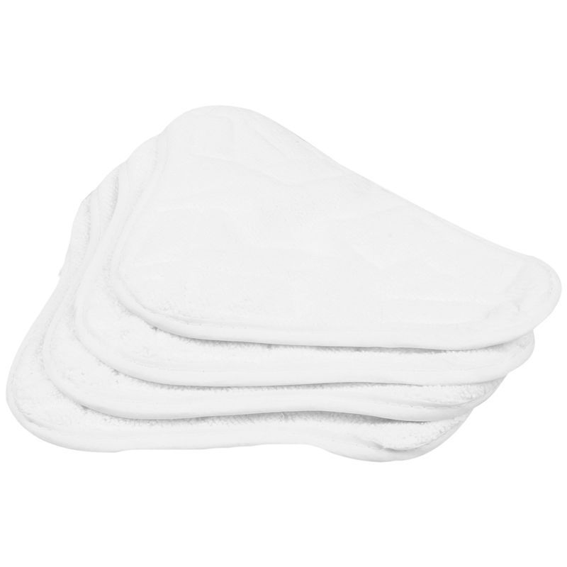 4pcs Replacement Pads For H2O H20 X5 Steam Mop Cleaner Floor Washable Microfibre Pads