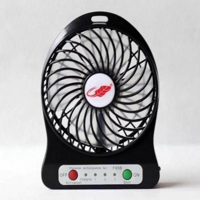 Rechargeable Mini USB Fan - Black