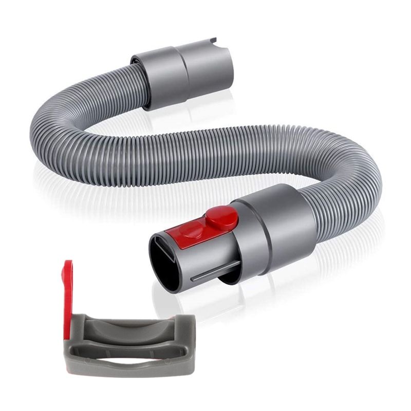 Trigger Lock and Flexible Extension Hose Compatible for Dyson V7 V8 V10 V11 Vacuum Cleaner Parts
