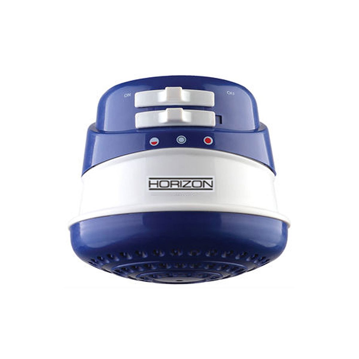 Electric Instant Hot Water Shower - White and blue