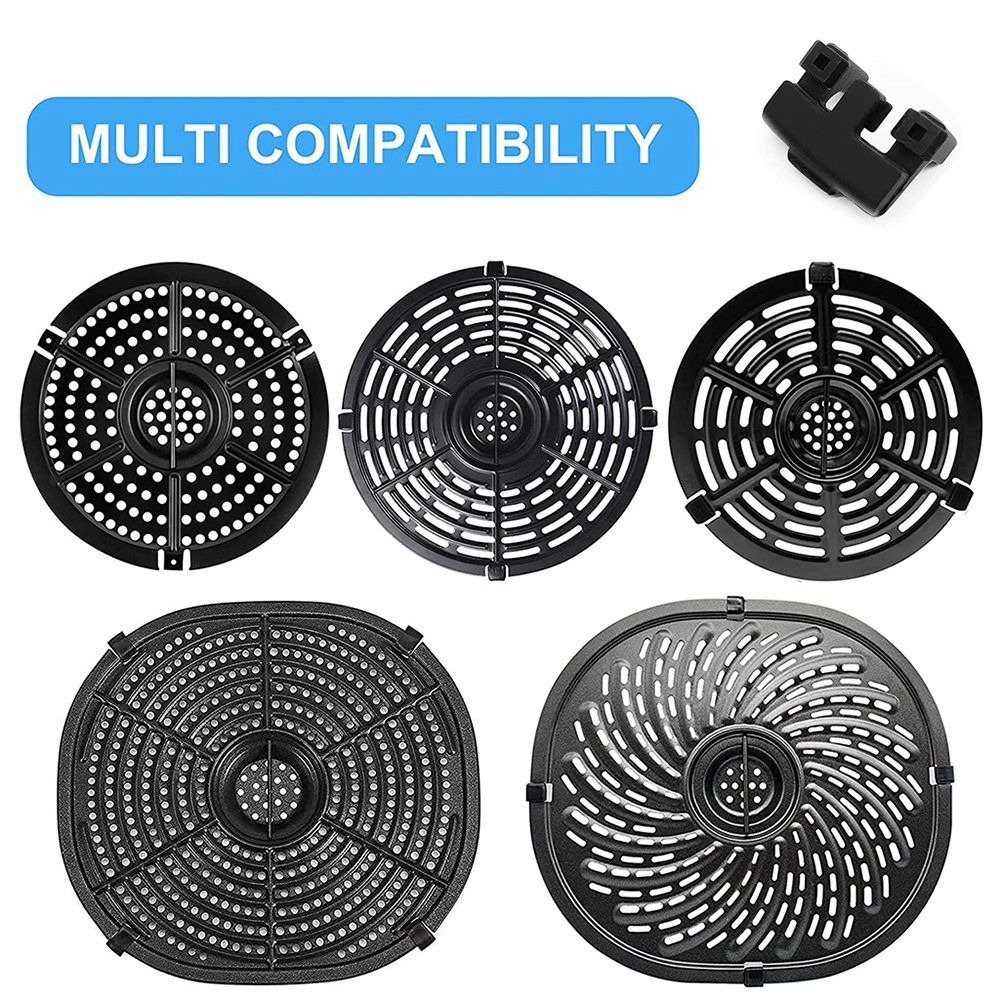 6Pcs Rubber Bumpers for Instant Vortex COSORI Air Fryer,Anti-Scratch