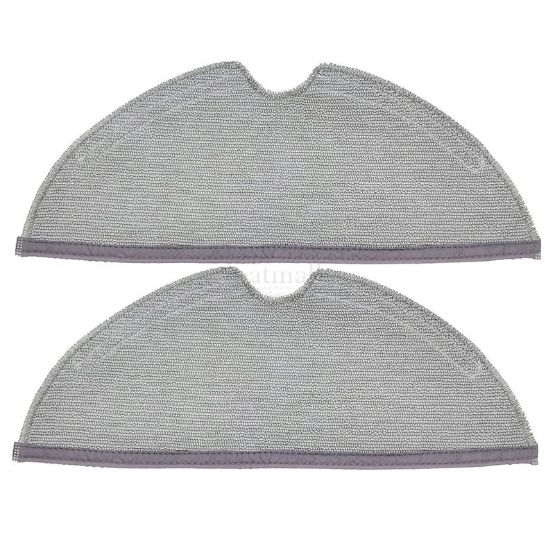 Mop Cloth For JIA 1C 2C 1T / Dreame F9 D9 Wipes Rags Accessories XioRobot Vacuum Mop Cleaner Replacement Parts-2PCS Mop Cloth