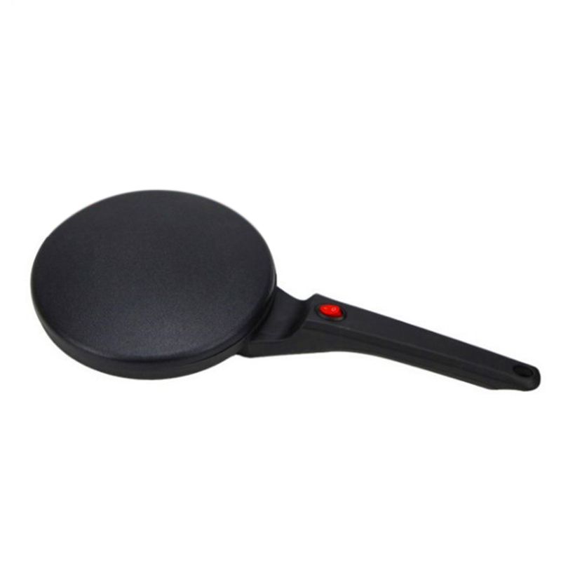 HAOEN US Plug Electric Crepe Maker Pizza Pancake Machine Non-Stick Griddle Baking Pan Cake Machine ,Black