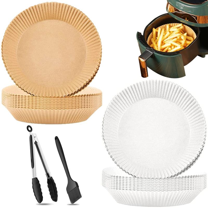 Air Fryer Disposable Paper Liner Non-Stick Baking Parchment Air