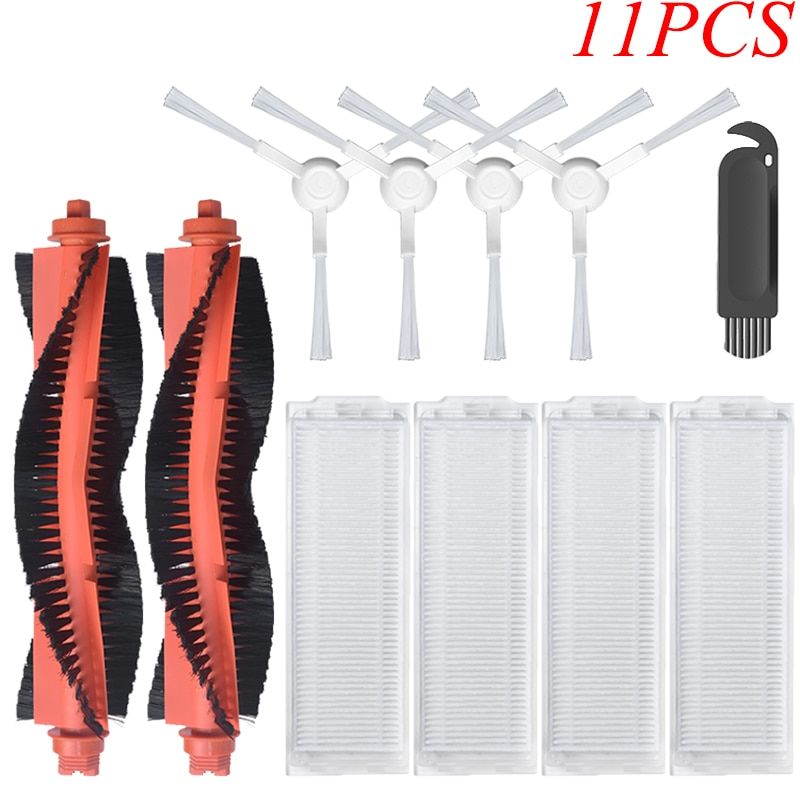 For jia Mop Pro STYTJ02YM VIOSE V2 PRO V3 Robot Vacuum Cleaner Main/Side Brush Hepa Filter home appliance Parts-11PCS