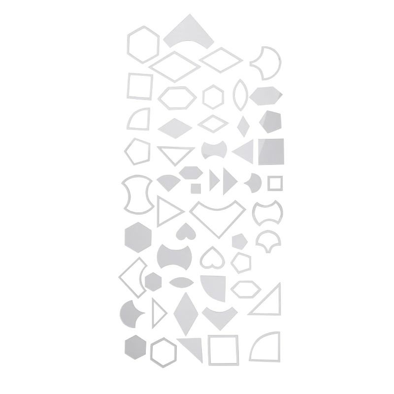 27 Set Stencils Transparent Sewing Accessories Portable Home Ruler DIY Tool Patchwork Templates Quilting Multifunction
