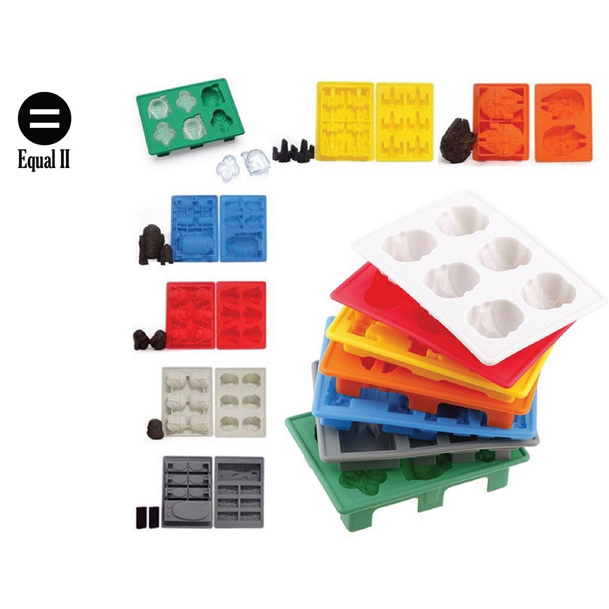 Multi style Star Wars Ice Cube Tray Ice Cream Mold 1 Piece