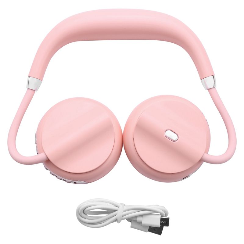 Portable Hanging Necklace Fan USB Mini Personal Cooling Double Fan Wearable Sports Halter Fan Air Cooler Outdoor