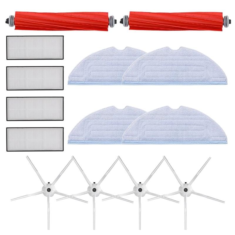 Main Roll Brush Mop Rag Hepa Filter Side Brush for Xiaomi Roborock S7 T7S Plus Vacuum Cleaner Spare Parts Accessories